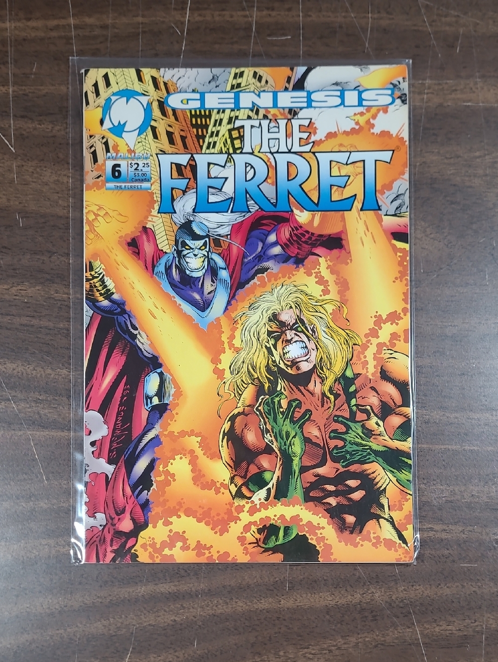 Genesis The Ferret Comic Book #6 Bagged